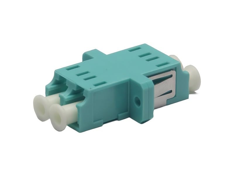 Elfcam - 12pcs Fiber Optic Cable Adapter Coupler OM3 Multimode Duplex LC/UPC Female to LC/UPC Female, Pack of 12 - Image 5